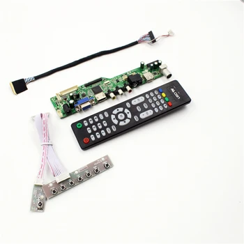 LCD TV valdiklio plokštės parama, TV AV VGA Audio USB HDMI-Suderinama 17.3 colių 1600x900 LP173WD1-TLA3 LP173WD1-TLB2 TLD3 TLC3