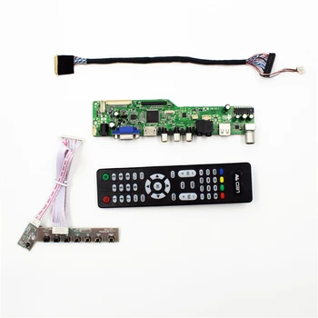 LCD TV valdiklio plokštės parama, TV AV VGA Audio USB HDMI-Suderinama 17.3 colių 1600x900 LP173WD1-TLA3 LP173WD1-TLB2 TLD3 TLC3 Nuotrauka 2