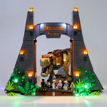 Lepining 61001 Skelbimai Žaislai Suderinama Su 75936 T. rex Rampage Dinozaurų Statybos Blokų, Plytų Asamblėjos Vaikams Kalėdų Dovana