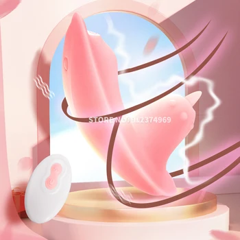 Liežuvio Vibratorius Moterims Masturbators Moterų Makšties Klitorio Stimuliatorius G Spot Massager Nuotolinio Valdymo Nešiojami Dildo Sekso Žaislai