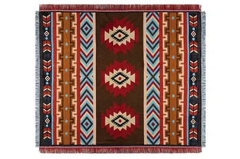 LISM 2020 Naujos kokybės geometrinis antklodė lauko iškylą kilimėliai Etninės stilius derliaus antklodė Indijos geometrinis totem Antklodė