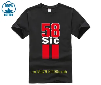 Marco Simoncelli 58 marškinėliai Classic 