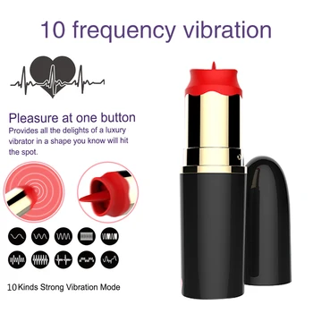 Mini Lūpų Vibratoriai Moterims, 10 Greitį Kulka Vibruojantys Kiaušiniai Makšties Klitorio Stimuliacijos Sekso Žaislai Moterims, Masturbator Nuotrauka 2