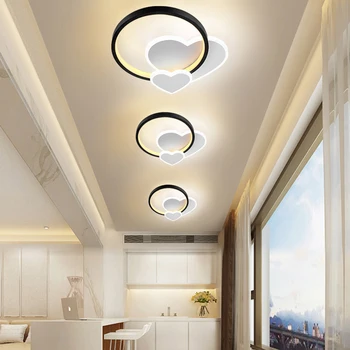 Modernus naujas LED lubų šviesos, miegamojo lubų šviesos balkonas apšvietimo modernus minimalistinio eilėje žibintai kambario lubų sieniniai šviestuvai