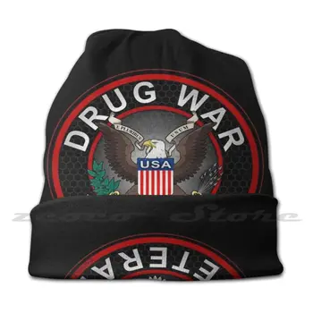 Narkotikų Karo Veteranas, Megzti Skrybėlę Elastinga Minkšta Asmeninį Modelis Dabartinė Bžūp Narkotikų Karo Veteranas Karas Dėl Narkotikų Draudimą Jav Nuotrauka 2