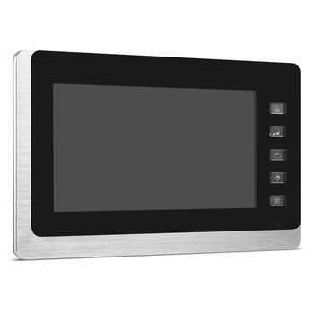 Naujas 7inch Vaizdo Duris Telefono Ryšio Doorbell Su RFID ID Kortelės Atrakinti HD Kamera, Durų Patekimo Kontrolės Sistema Nuotrauka 2