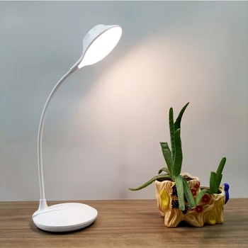 Naujo Įrašo tipo Akių Apsauga stalo lempa LED Trijų etapų pritemdomi studijų escritorio lampara Touch kontrolės įkrovimo stalo lempos Nuotrauka 2