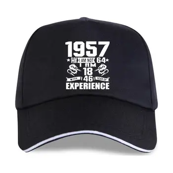 naujoji bžūp Juokingi skrybėlę, Pagamintas 1957 m. 64 Gimtadienio Dovana Spausdinti Pokštas 64 Metus Nuostabus Vyras Atsitiktinis Beisbolo kepuraitę Medvilnės Vyrams