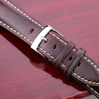 Nerūdijančio Plieno Laikrodžio dirželio Sagtis, Sidabro spalvos Poliruoti 16mm 18mm Watchband Sagtimi Diržas Priedai Nuotrauka 2