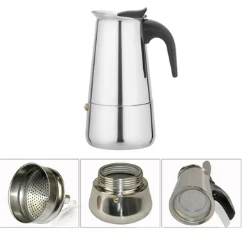 Nerūdijančio plieno sietelis arbatos moka/mocha kavos virimo aparatas puodą virdulys arbatinukas drinkware kavos, arbatos reikmenys įrankiai, reikmenys