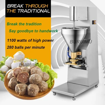 Nešiojamų Komercinės Meatball Maker Mašina Su Aukštos Kokybės Elektros Meatball Machine Nuotrauka 2