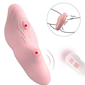 Nešiojamų Panty Vibratorius Klitorio Masažas Sekso Žaislai Moteris Nematomas Vibruojantis Kiaušinis Klitorio Stimuliatorius, Nuotolinio Valdymo pultu
