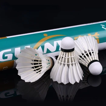 No. 3 kryklė, vidutinės trukmės ir grubus badmintono mokymo ir pramogų badmintono šeimos pramogų badmintono shuttlecock
