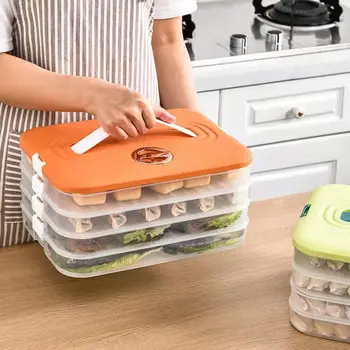Obelix Šaldytuvas Maisto Produktų Laikymo Dėžutė Kukulis Atvejais, Daržovių, Kiaušinių Konteinerių Daugiasluoksnės Virtuvės Šviežių Dėžutė Su Dangčiu Namų Organizatorius