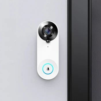 P8DC Vaizdo Doorbell Belaidžio 150° Peržiūrėti Naktinio Matymo, Tiesiogiai prie 