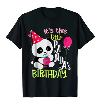 Panda Gimtadienio Marškinėliai Berniukams, Mergaitėms, Vaikams, Panda Bear Dovana Medvilnės Dizainas Tees Bendrovė Jaunų Tshirts Unikalus