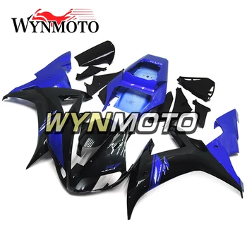 Pilnas Purvasargiai Komplektas Yamaha YZF1000 R1 Metų 2002-2003 02 03 Įpurškimas, ABS Plastikas Dangčiai Mėlyna Juoda Kėbulo Apima Naujas