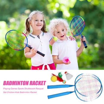 Profesionalūs Badmintono Rakečių Rinkinys, Vaikams, Vaikams, Sporto Įranga, Shuttlecock Raketės, Žaisti Žaidimus, Badmintono Raketės