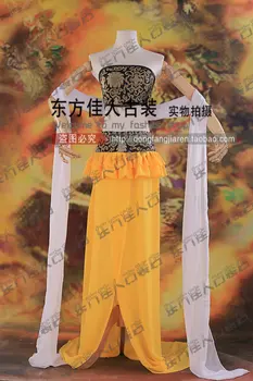 Qionghua 2014 Naujas Kostiumas Fotografijos Seksualus Kostiumas Dunhuang Feitian Plaukioja Pasakų Etape Parodyti Kostiumas Nuotrauka 2