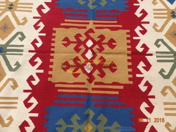 rankų darbo vilnos kilim kilimėlių kambarį kilimas bedroon lovos antklodė koridoriaus Viduržemio jūros regiono stiliaus A101R 5.25x7.55 gc6kliyg5 Nuotrauka 2