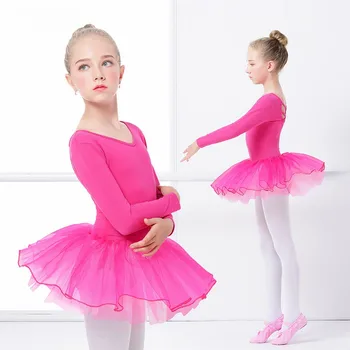 Saldus Rožių Baleto Leotard Vaikams V-kaklo Baleto Mdc Šokių Suknelė Leotard Mergaitėms, Jogos Meninės Gimnastikos Naudoti Bailarina