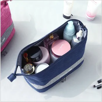 Sauso ir šlapio atskyrimo kosmetikos laikymo krepšys, atsparus Vandeniui vyriški kelionės kelionės plovimo maišelis kosmetikos krepšys Nuotrauka 2