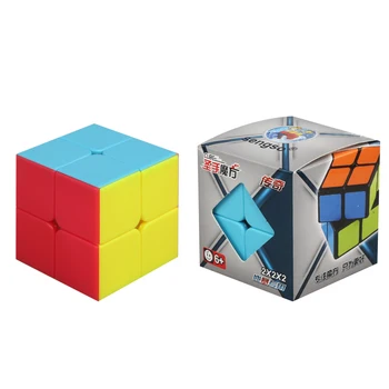 Shengshou legenda 2x2 magic cube žaislas matinio Paviršiaus Sengso Įspūdį 2x2x2 Smegenų Kibinimas Įspūdį žaislai Cubo Magico Berniukų Žaislai