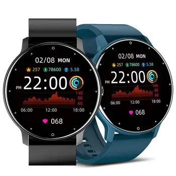 Sporto Smart Žiūrėti Fitness Tracker Širdies ritmo Monitorius Apyrankė 42mm Nerūdijančio Touchscreen Smartwatch Mokėjimai Ir Pranešimai
