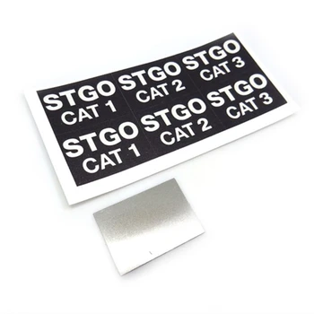STGO CAT1 CAT2 CAT3 Logotipo Lipdukas Lipdukai 1:14 Rc Sunkvežimių Tamiya Traktoriaus Priekaba Sunkiųjų Sunkvežimių Lesu Modelio kėbulą Atnaujinti