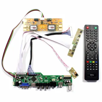 TELEVIZIJOS H DMI VGA, AV, USB GARSO LCD Valdiklis Valdybos 20.1
