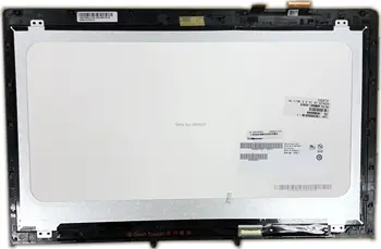 Už Asus Vivobook N550JX J&T 11 15639 LCD LED Jutiklinis Ekranas skaitmeninis keitiklis Stiklo Surinkimas su JUODU Rėmu Pakeitimo 1366X768 EDP Nuotrauka 2