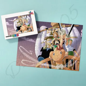 Vienas Gabalas, Pilnas Simbolių Dėlionės Vaikams mokomieji Žaislai ir Pomėgius 1000 Gabalas Medinės dėlionės Dėlionės Japonų Anime Iliustracijos Nuotrauka 2