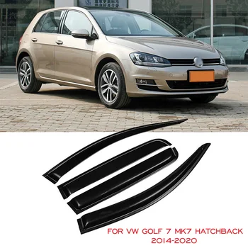 VW Volkswagen Golf 7 MK7 Sedanas 2014 m. 2015 m. 2016 M. 2017 m. 2018 m. 2019 m. 2020 Automobilių Šoninio Lango Angos Skydelis nuo Saulės Lietaus Reflektoriai Guard