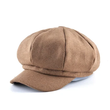 Vyrų rudens aštuoniakampis bžūp moterų atsitiktinis newsboy skrybėlės vyrų mados derliaus beretė skrybėlę boina moterų kietas butas kepurės casquette Nuotrauka 2