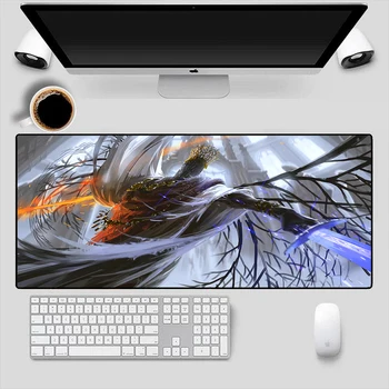XXL Didelis Pelės Mygtukai Sąsiuvinis Gumos 400X900CM Pelės Mygtukai Karalius Žaidimas Desktop Laptop Stalo Padas Karšto bijantis Žaidimas Priedai