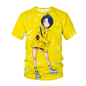 Įdomu, Kiaušinių Prioritetas Cosplay Marškinėliai Estetinės 3D Spausdinimo Vyrai Moterys Mados Kawaii T-shirt Vaikai, Berniukas ir Mergaitė, Hip-Hop Viršūnes Tees Camiseta