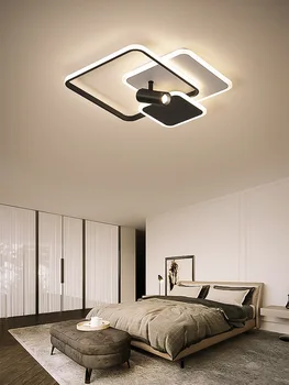 Šiaurės gyvenimo kambario, miegamasis LED lubų šviestuvas šiuolaikinės akiratyje tyrimo salė koridoriaus lempos valgomasis liustra Nuotrauka 2
