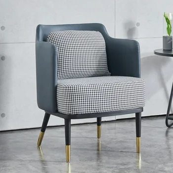 Šiaurės Valgomojo Kėdės Kambarį Modernių Biuro Kėdė, Sofa Dizaineris Prabangi Kėdė Makiažas Italijos Prabangių Fauteuil, Baldų Projektavimas Nuotrauka 2
