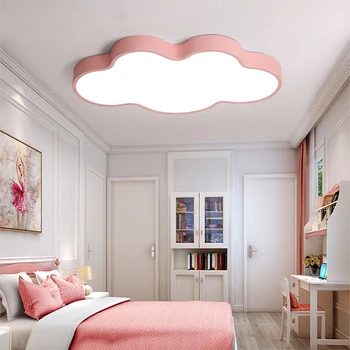 Šiuolaikinių LED lubų šviesos, miegamojo kambarį lubų liustra praėjimų vaikų kambarys macaron lubų lempa valgomasis apšvietimas Nuotrauka 2